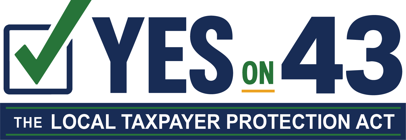 Yes on Prop 43 home